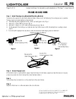 Предварительный просмотр 3 страницы Lightolier Calculite IS_PB Assembly and Assembly And Installation Manual