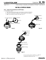 Предварительный просмотр 5 страницы Lightolier Calculite IS_PB Assembly and Assembly And Installation Manual