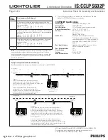 Предварительный просмотр 4 страницы Lightolier CCLPS602P Assembly And Installation Instructions