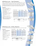 Предварительный просмотр 3 страницы Lightolier Coffaire DB/HP90 DL Brochure & Specs