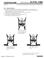 Предварительный просмотр 2 страницы Lightolier CTS3_FLNG Assembly And Installation