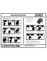 Preview for 2 page of Lightolier DRCP Operating Instructions