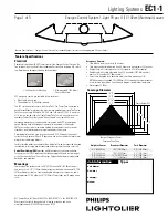 Preview for 1 page of Lightolier EC1-1 Specification