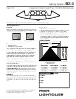 Preview for 1 page of Lightolier EC1-3 Specification