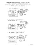 Preview for 6 page of Lightolier FBP30 Operating Instructions Manual