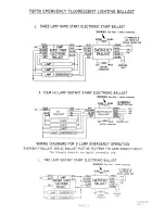 Preview for 8 page of Lightolier FBP30 Operating Instructions Manual