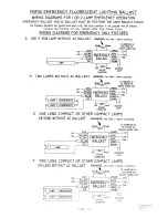 Preview for 10 page of Lightolier FBP30 Operating Instructions Manual