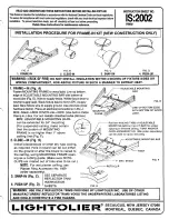 Lightolier Frame-in kit Installation preview