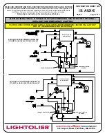 Предварительный просмотр 2 страницы Lightolier H.I.D. FRAME-IN KITS Instruction Sheet