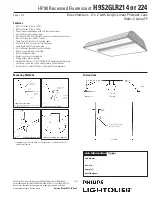 Предварительный просмотр 1 страницы Lightolier H9S2GLR214 Specification