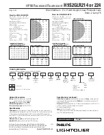 Предварительный просмотр 2 страницы Lightolier H9S2GLR214 Specification