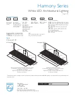 Предварительный просмотр 2 страницы Lightolier Harmony Series Specification