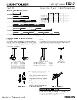 Предварительный просмотр 3 страницы Lightolier ighting Systems EG2-7 Specification Sheet