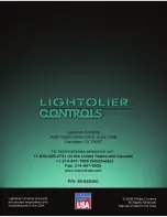 Preview for 12 page of Lightolier ILSLMHUB User Manual