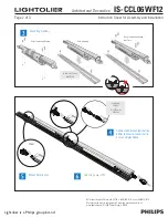 Предварительный просмотр 2 страницы Lightolier IS-CCL06WF12 Assembly And Installation Instructions