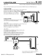 Предварительный просмотр 5 страницы Lightolier IS-EC1 Assembly And Installation Instructions