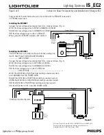 Предварительный просмотр 5 страницы Lightolier IS-EC2 Assembly And Installation Instructions