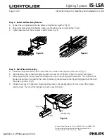 Preview for 3 page of Lightolier IS-LSA Instruction Sheet