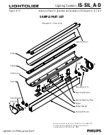 Preview for 4 page of Lightolier IS-SIL_A-D Instruction Sheet