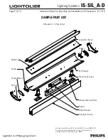 Preview for 5 page of Lightolier IS-SIL_A-D Instruction Sheet