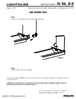 Preview for 10 page of Lightolier IS-SIL_A-D Instruction Sheet