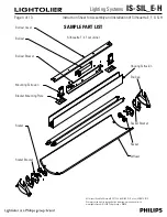 Предварительный просмотр 4 страницы Lightolier IS-SIL_E-H Instruction Sheet