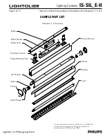 Предварительный просмотр 5 страницы Lightolier IS-SIL_E-H Instruction Sheet