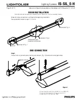 Предварительный просмотр 8 страницы Lightolier IS-SIL_E-H Instruction Sheet