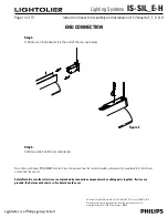 Предварительный просмотр 10 страницы Lightolier IS-SIL_E-H Instruction Sheet