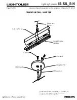 Предварительный просмотр 11 страницы Lightolier IS-SIL_E-H Instruction Sheet