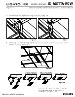 Preview for 4 page of Lightolier IS_ALETTA-ROW Assembly And Installation