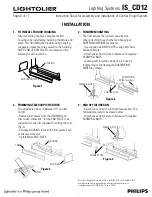 Preview for 6 page of Lightolier IS_CD12 Instruction Sheet