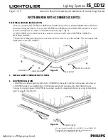 Preview for 11 page of Lightolier IS_CD12 Instruction Sheet