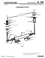 Предварительный просмотр 6 страницы Lightolier IS_CD5 Assembly And Installation Instructions Manual