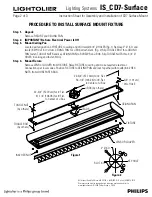 Preview for 2 page of Lightolier IS_CD7-Surface Assembly And Installation