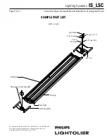 Предварительный просмотр 3 страницы Lightolier IS_LSC Assembly and Assembly And Installation Manual