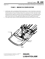 Предварительный просмотр 5 страницы Lightolier IS_LSC Assembly and Assembly And Installation Manual