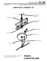 Предварительный просмотр 10 страницы Lightolier IS_LSC Assembly and Assembly And Installation Manual