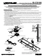 Preview for 1 page of Lightolier LED undercabinet lighting system Installation