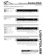 Preview for 8 page of Lightolier Lighting Systems Baselyte-BSL23 Specification Sheet