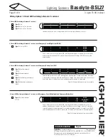 Предварительный просмотр 8 страницы Lightolier Lighting Systems Baselyte-BSL27 Specifications