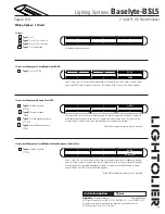 Предварительный просмотр 6 страницы Lightolier Lighting Systems Baselyte-BSL5 Specifications