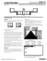 Lightolier Lighting Systems EC2-11 Specification Sheet preview