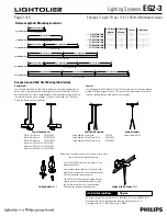 Preview for 3 page of Lightolier Lighting Systems EG2-3 Specification Sheet