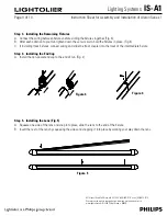 Предварительный просмотр 4 страницы Lightolier Lighting Systems IS-A1 Assembly And Installation Manual