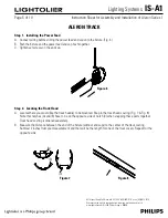 Предварительный просмотр 6 страницы Lightolier Lighting Systems IS-A1 Assembly And Installation Manual