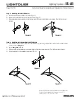 Предварительный просмотр 10 страницы Lightolier Lighting Systems IS-A1 Assembly And Installation Manual