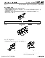 Предварительный просмотр 4 страницы Lightolier Lighting Systems IS-LSAW Assembly And Installation Manual