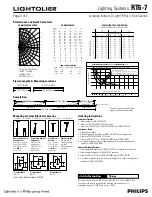 Предварительный просмотр 2 страницы Lightolier Lighting Systems RT6-7 Specification Sheet