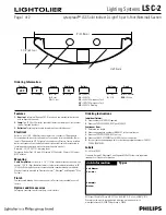 Lightolier LSC-2 Specification Sheet preview